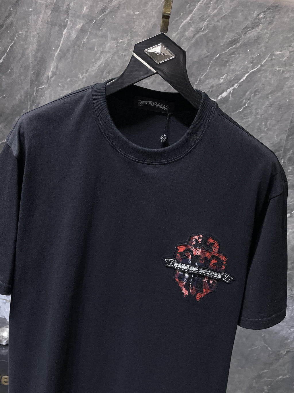 Chrome Hearts Classic Short-Sleeve Shirt