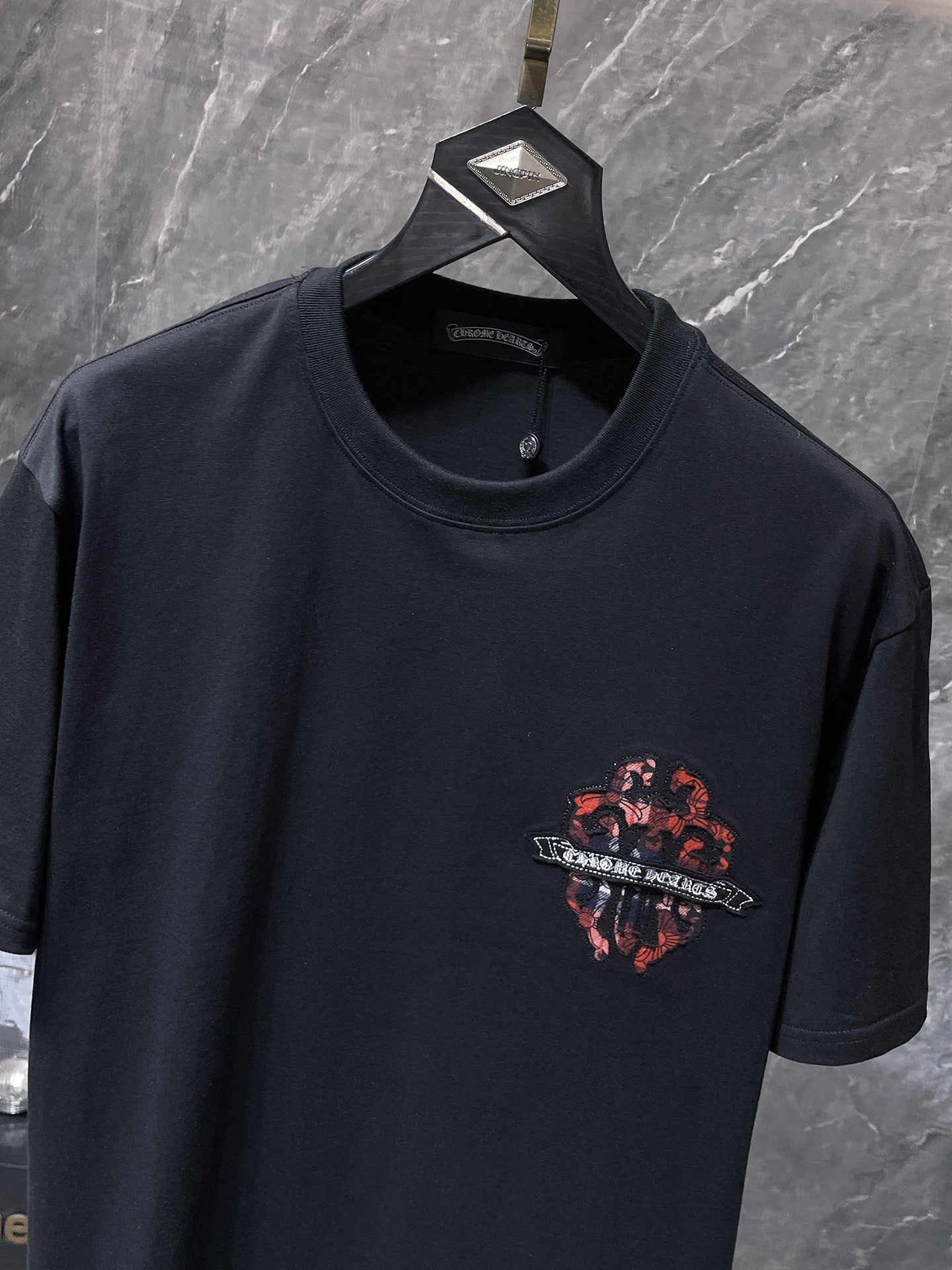 Chrome Hearts Classic Short-Sleeve Shirt