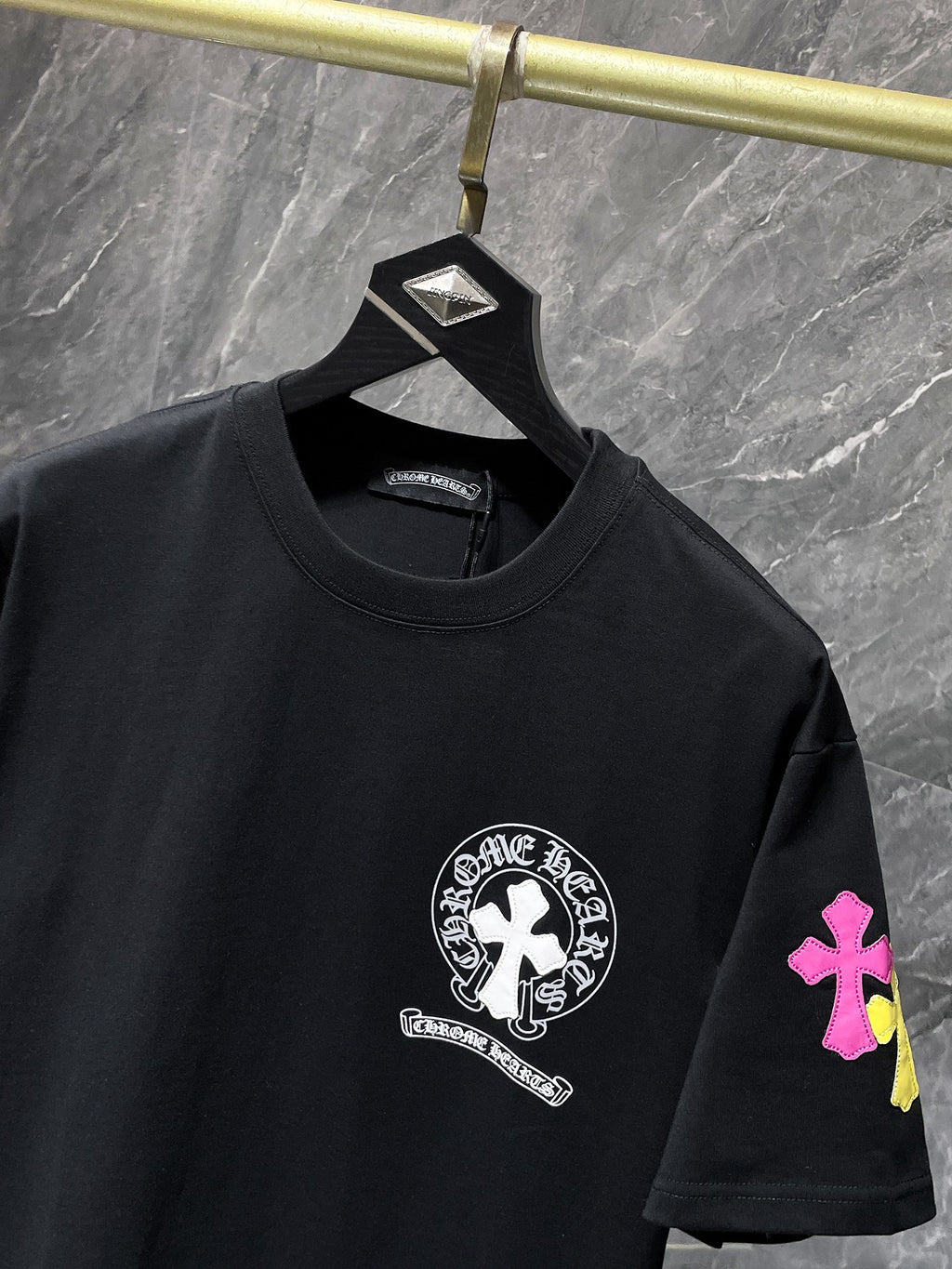 Chrome Hearts Classic Short-Sleeve Shirt