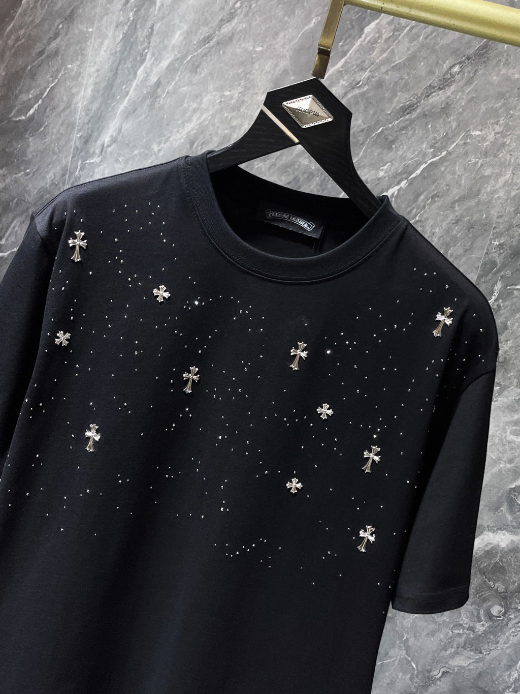 Chrome Hearts Classic Short-Sleeve Shirt