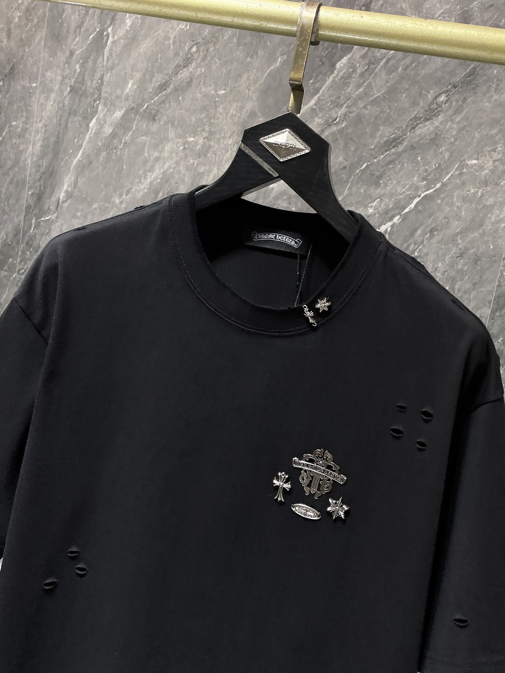 Chrome Hearts Classic Short-Sleeve Shirt