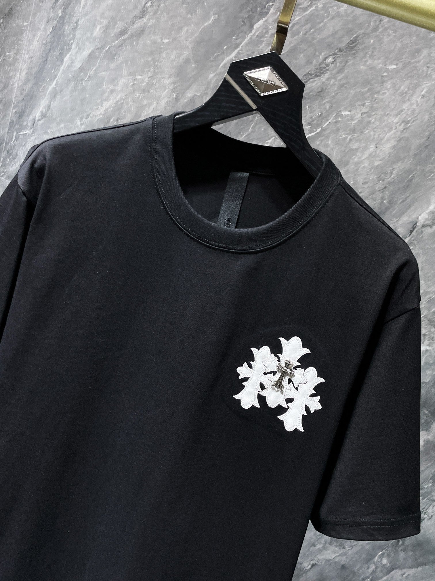 Chrome Hearts Classic Short-Sleeve Shirt