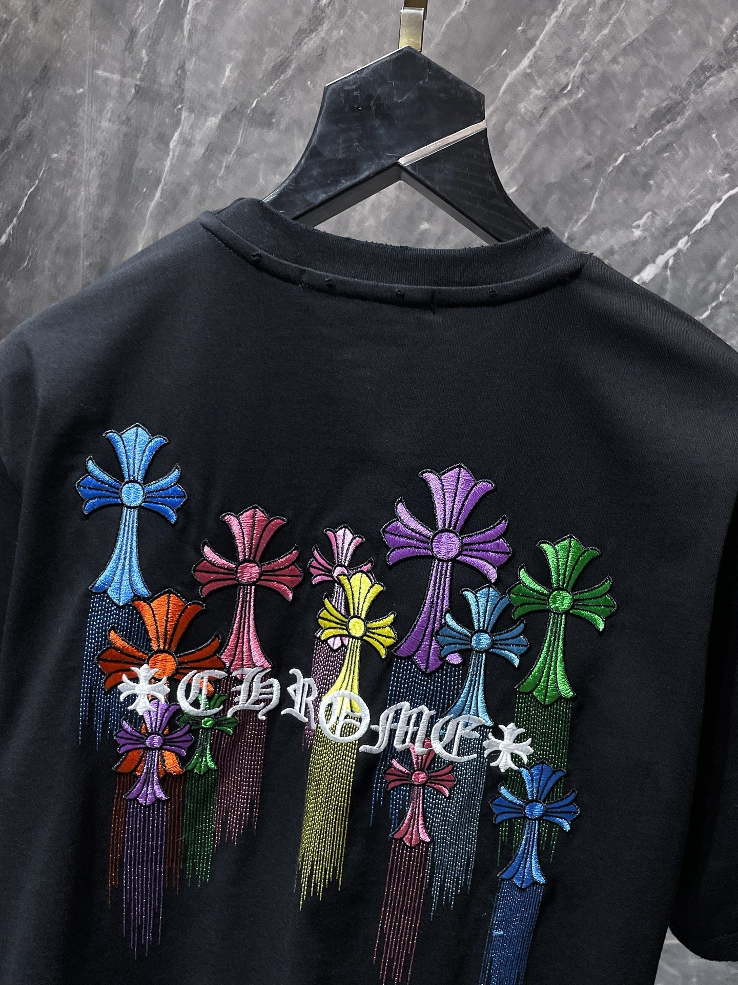 Chrome Hearts Classic Short-Sleeve Shirt