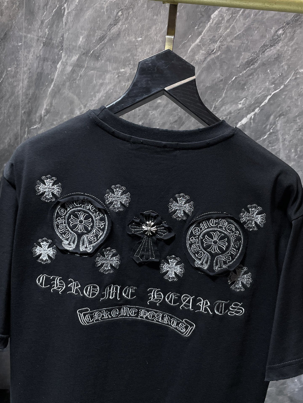 Chrome Hearts Classic Short-Sleeve Shirt