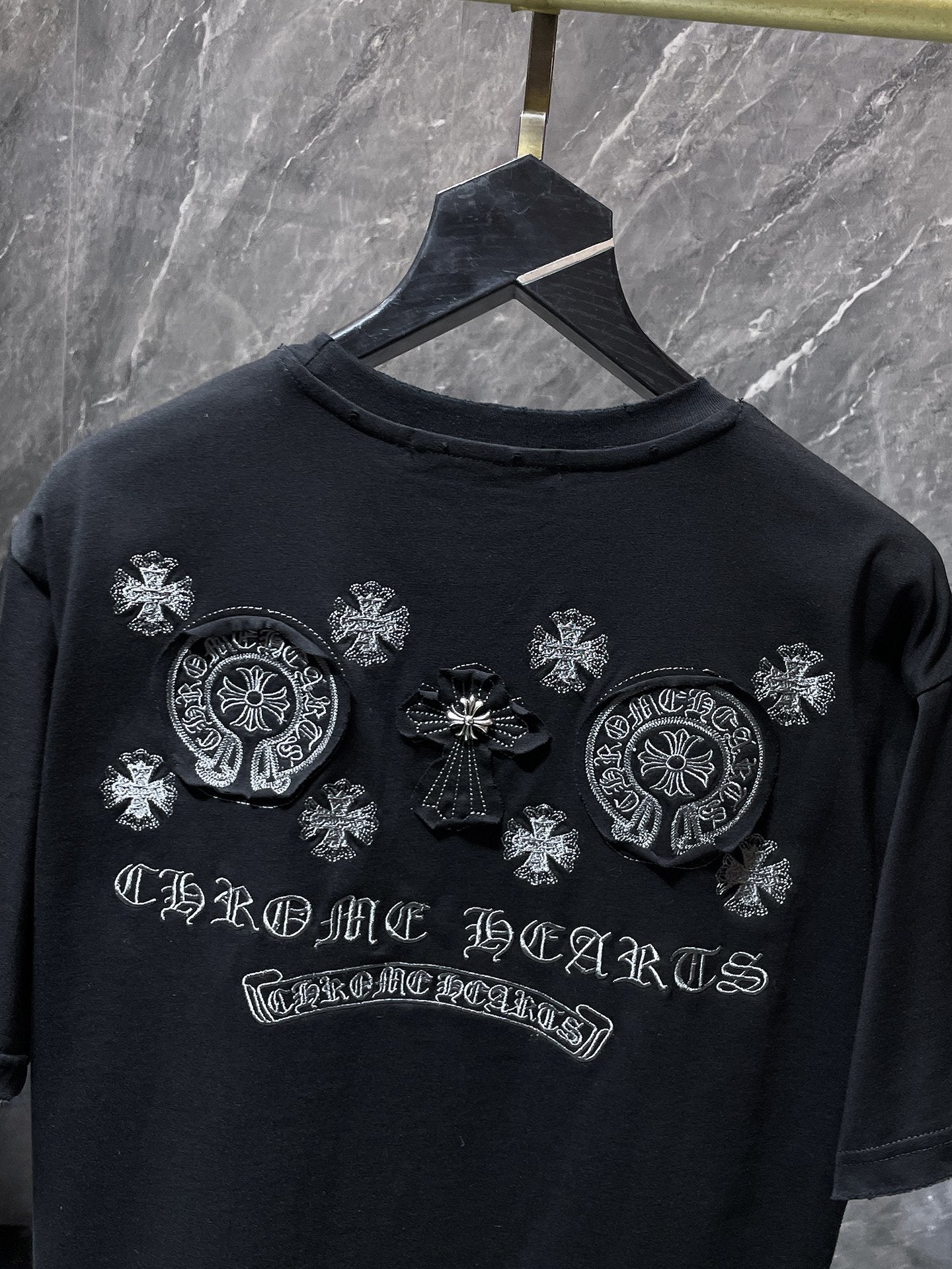 Chrome Hearts Classic Short-Sleeve Shirt