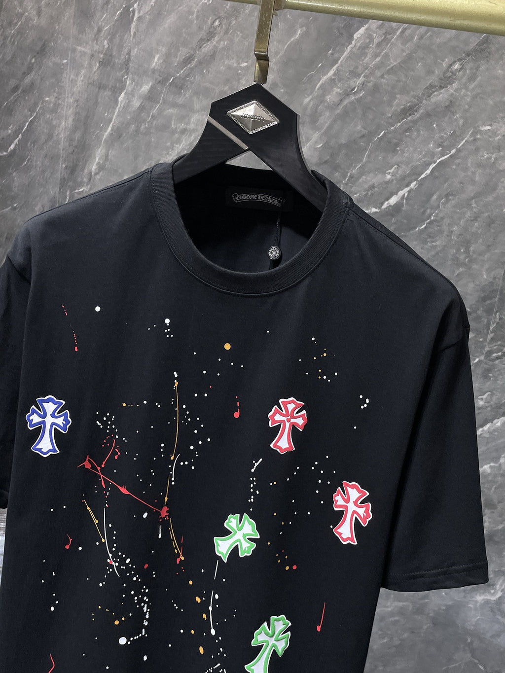 Chrome Hearts Classic Short-Sleeve Shirt