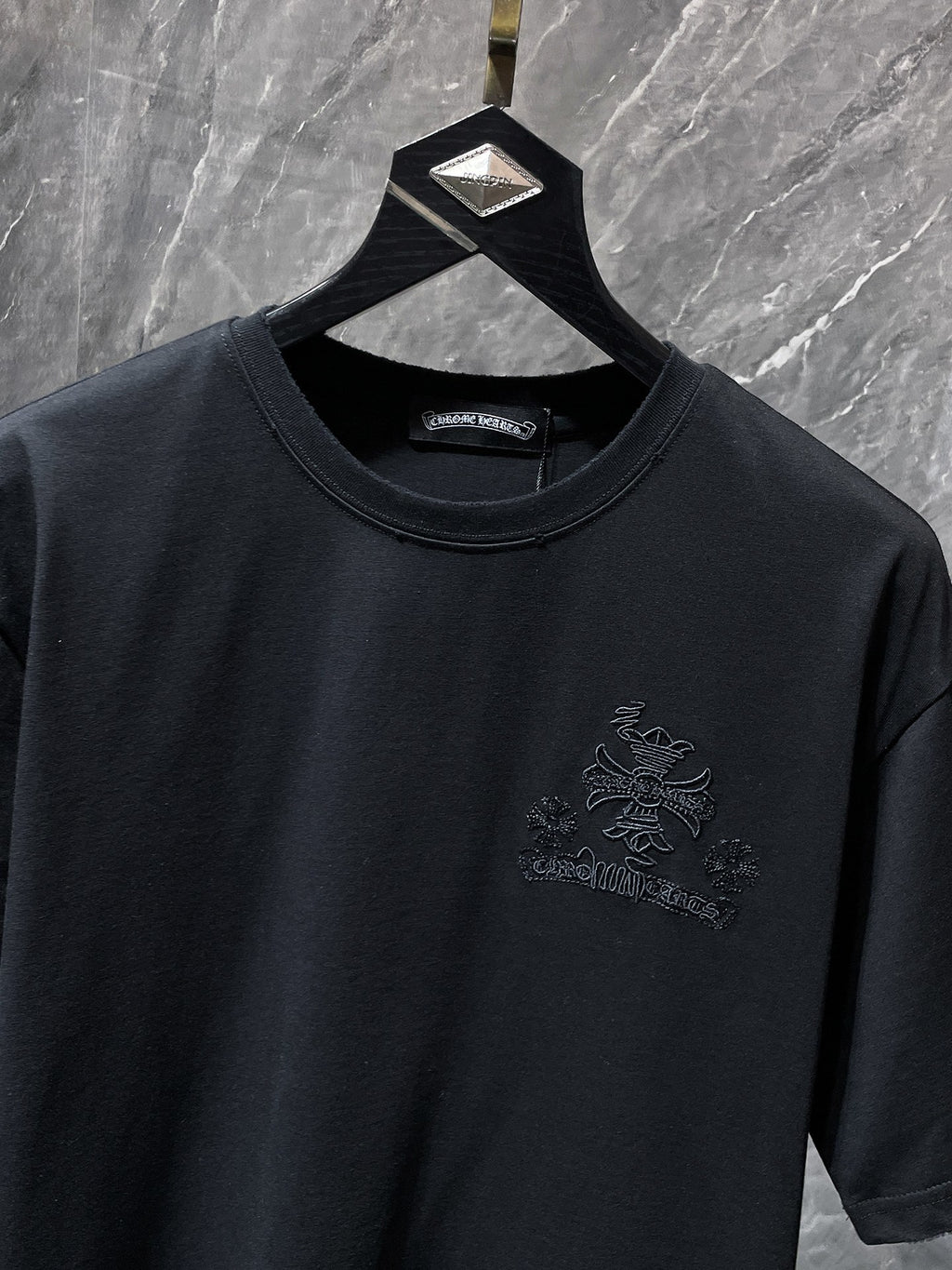 Chrome Hearts Classic Short-Sleeve Shirt