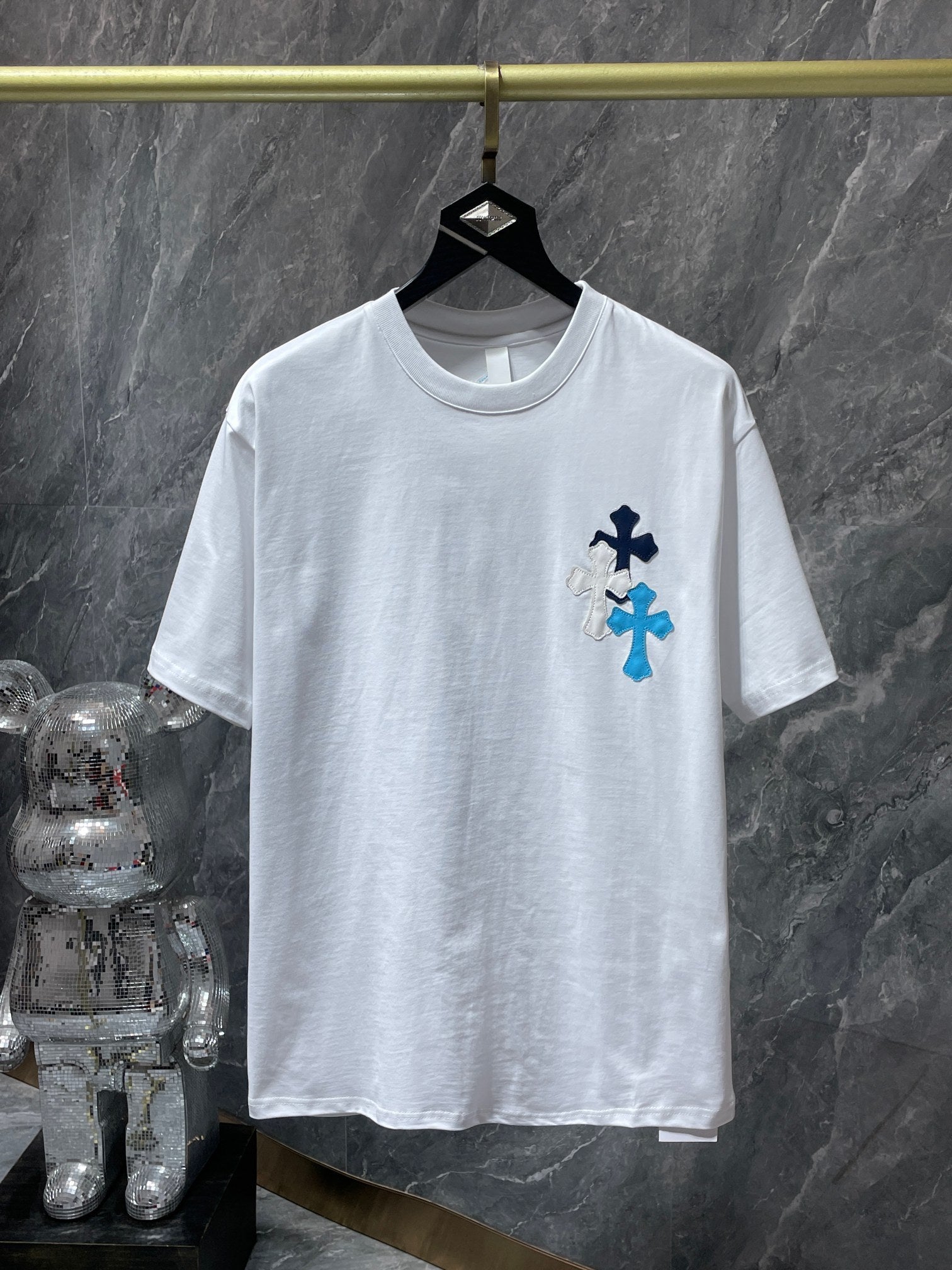 Chrome Hearts Classic Short-Sleeve Shirt