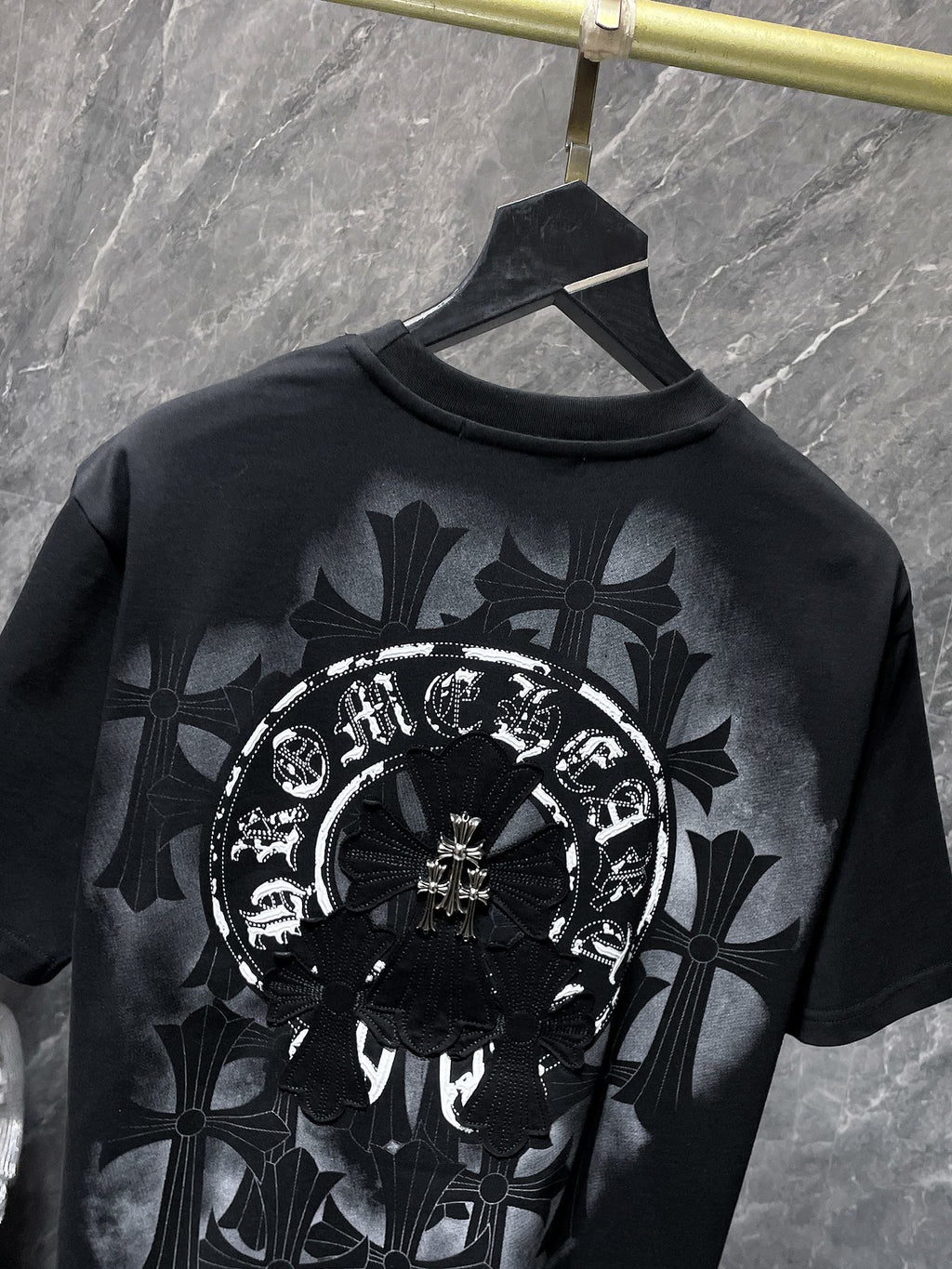 Chrome Hearts Classic Short-Sleeve Shirt