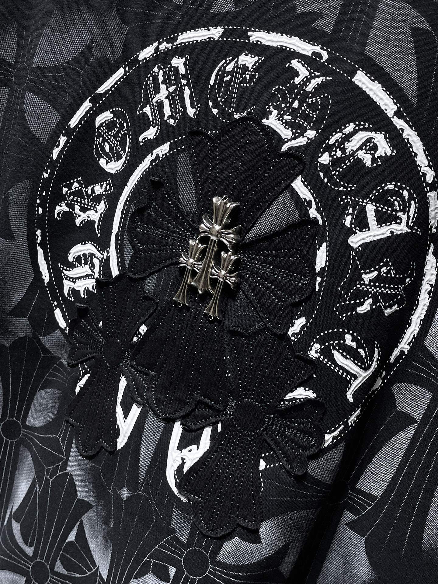 Chrome Hearts Classic Short-Sleeve Shirt