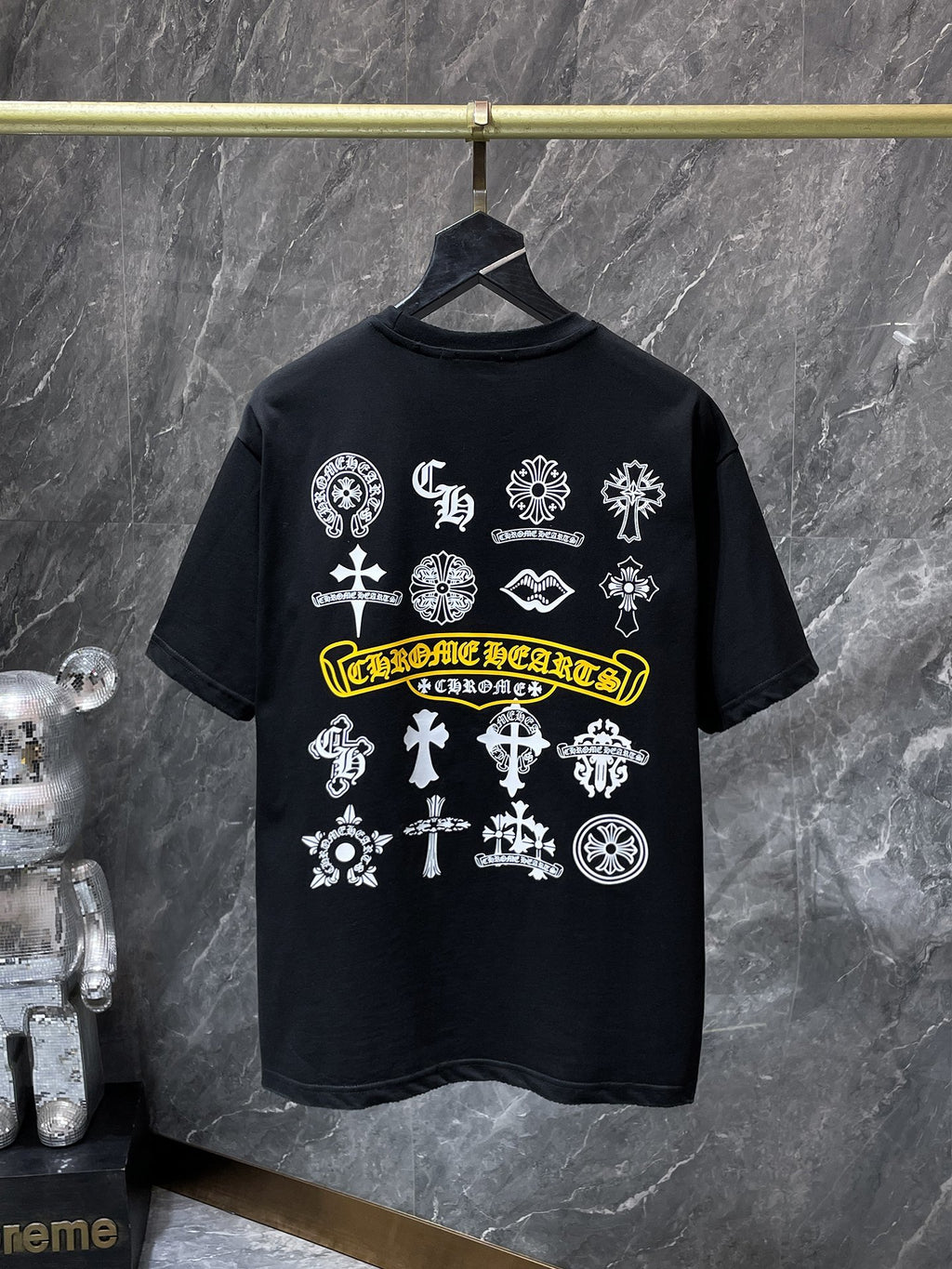 Chrome Hearts Classic Short-Sleeve Shirt