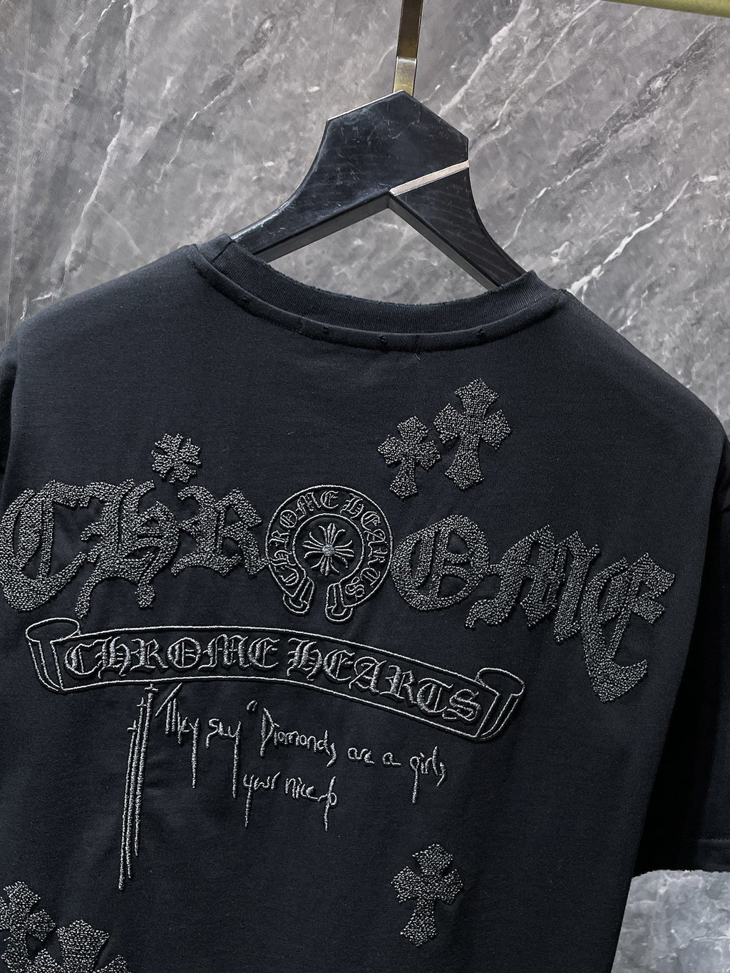 Chrome Hearts Classic Short-Sleeve Shirt