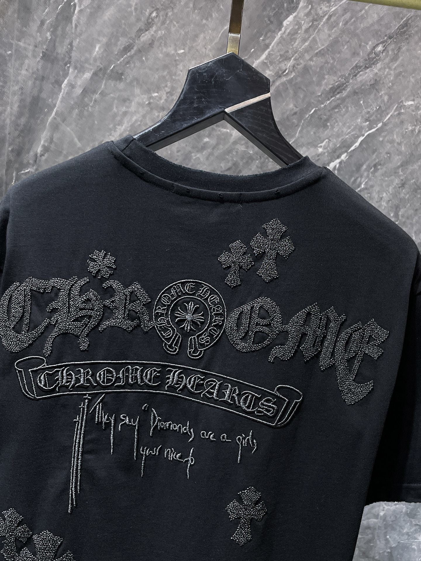 Chrome Hearts Classic Short-Sleeve Shirt