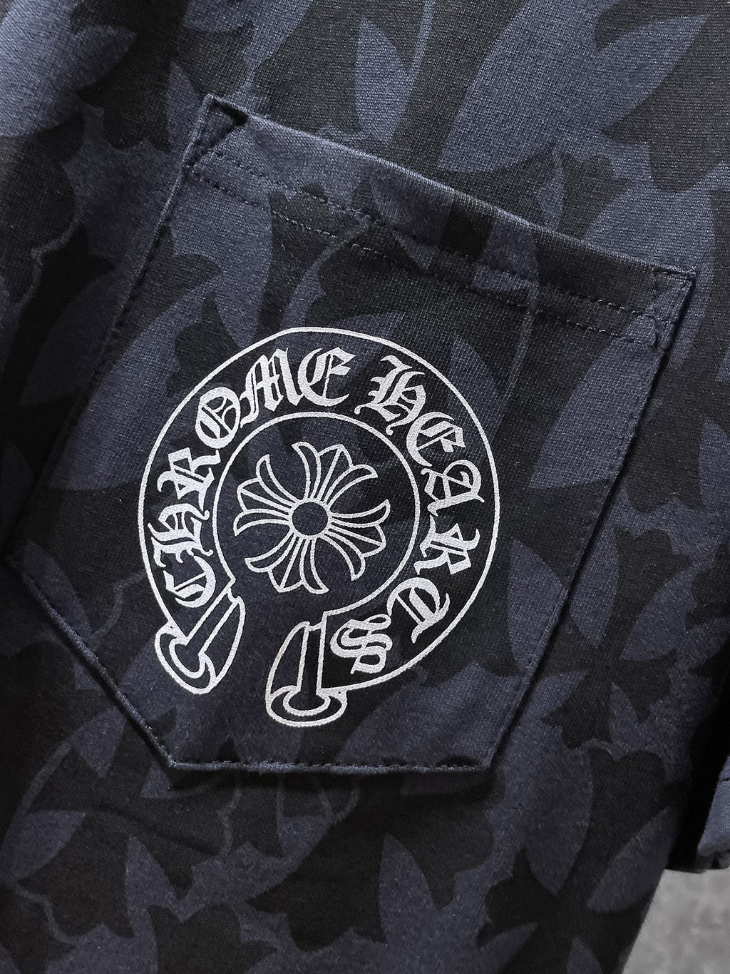 Chrome Hearts Classic Short-Sleeve Shirt