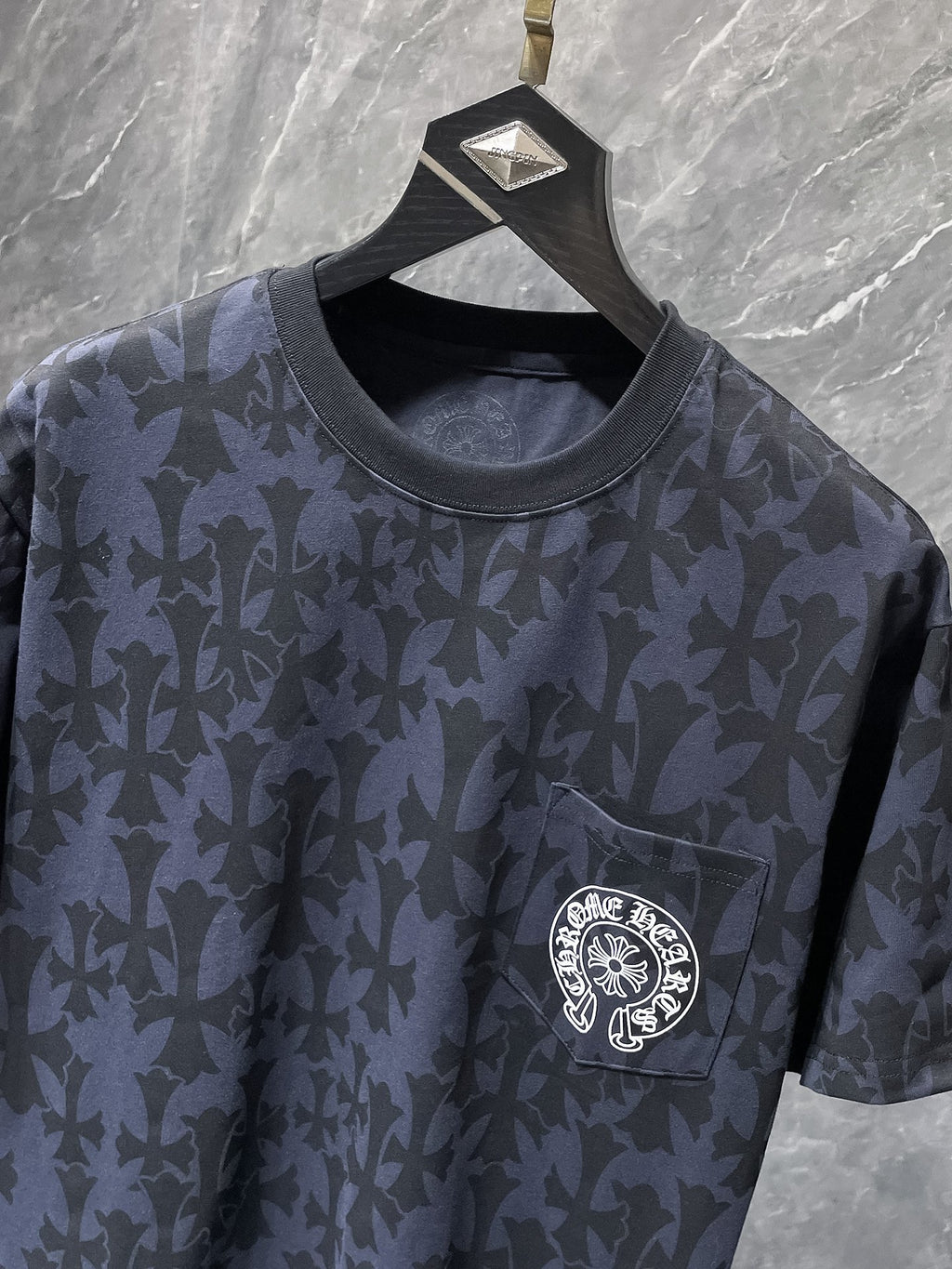 Chrome Hearts Classic Short-Sleeve Shirt