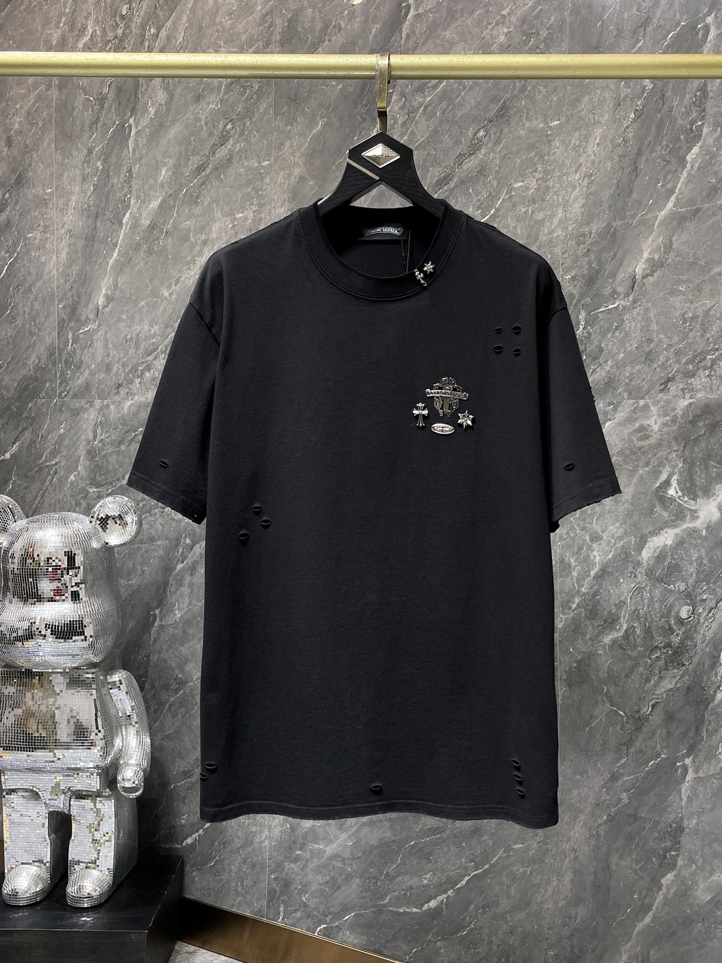 Chrome Hearts Classic Short-Sleeve Shirt