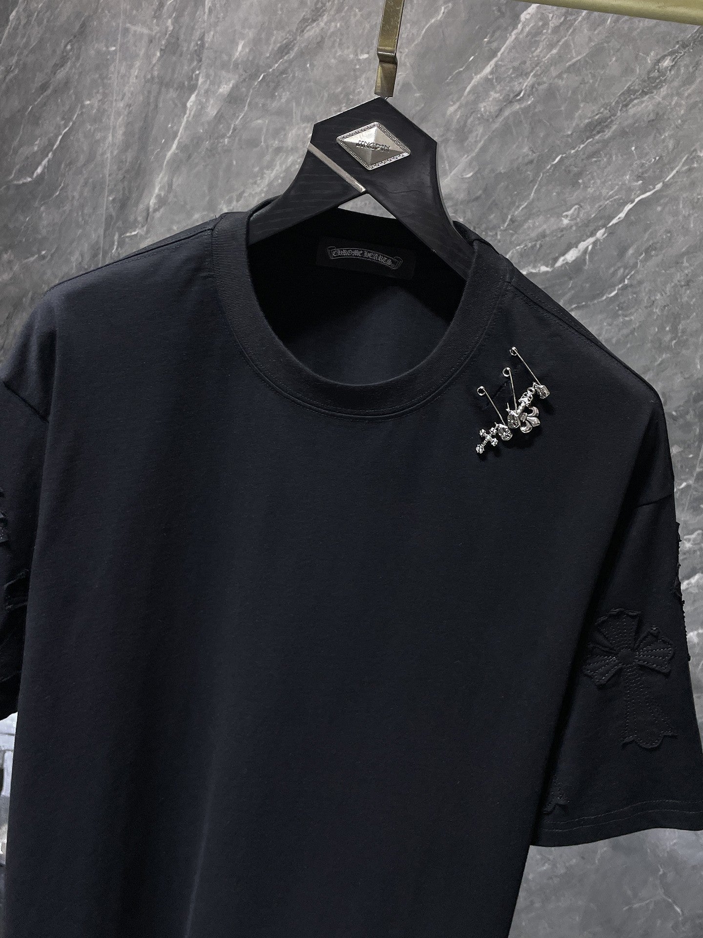 Chrome Hearts Classic Short-Sleeve Shirt
