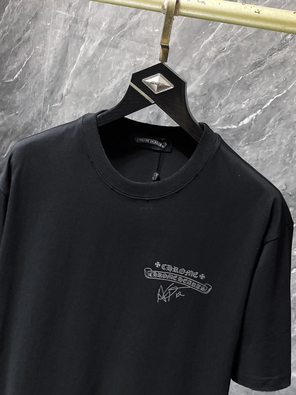 Chrome Hearts Classic Short-Sleeve Shirt