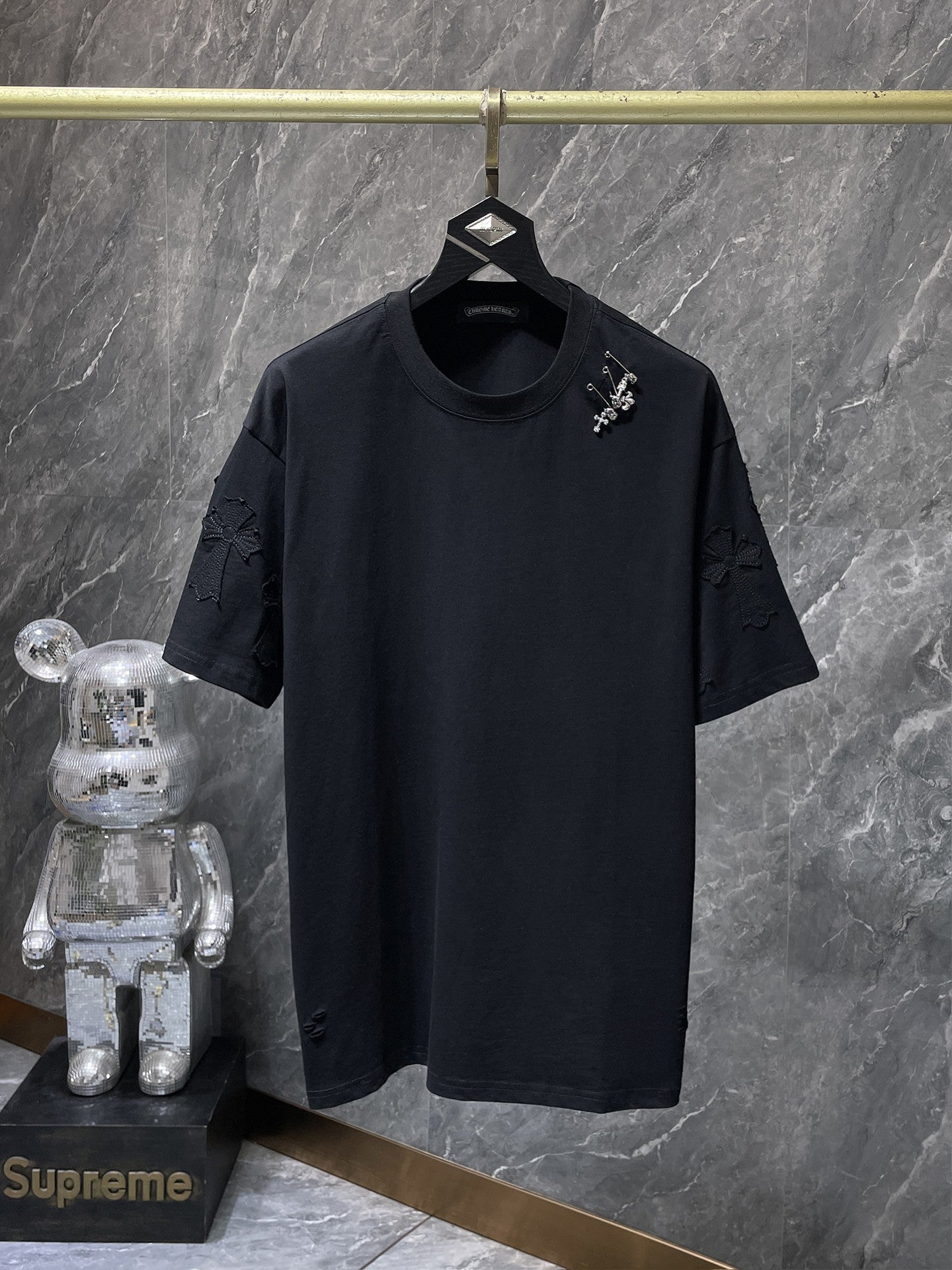 Chrome Hearts Classic Short-Sleeve Shirt