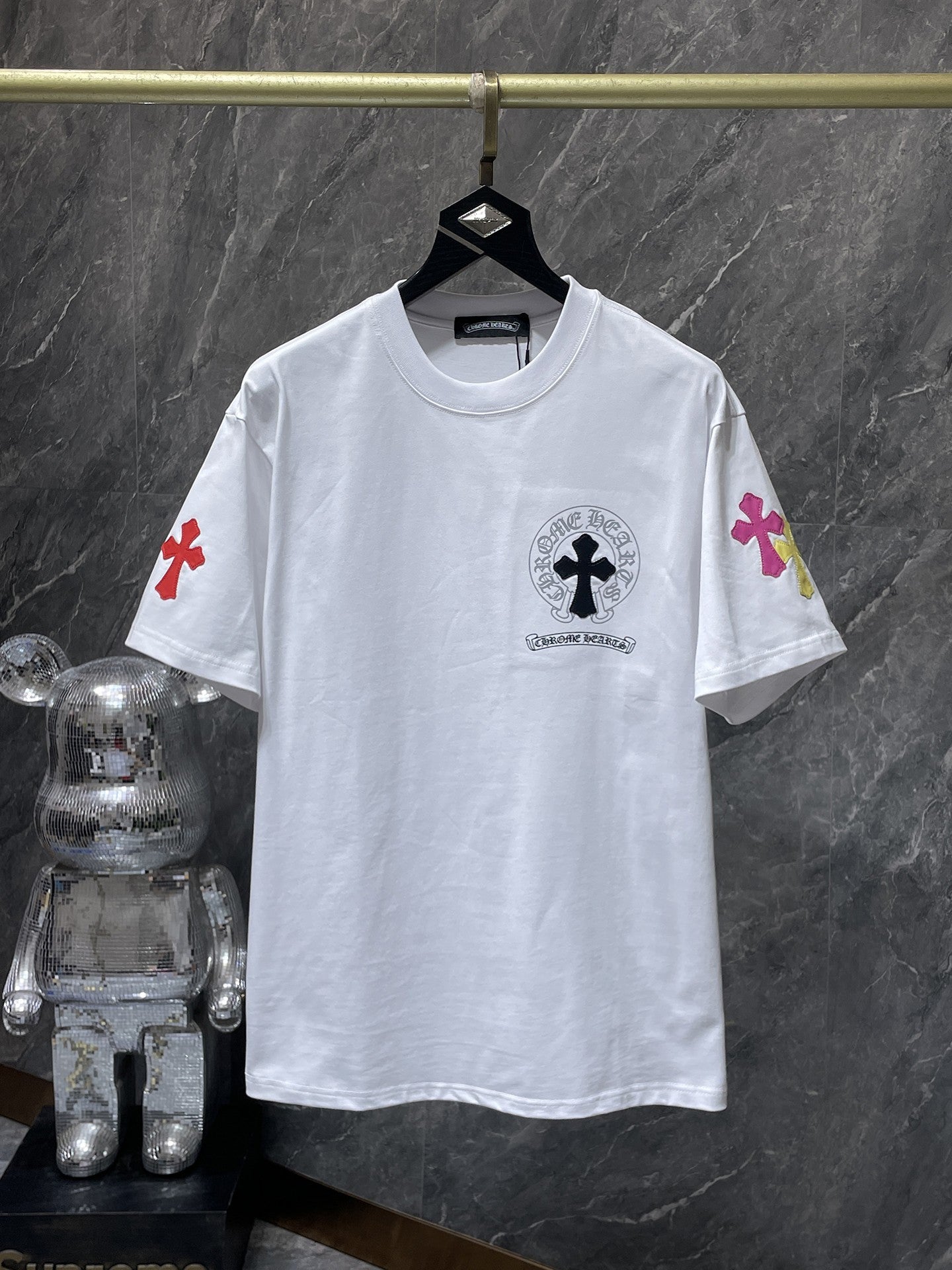 Chrome Hearts Classic Short-Sleeve Shirt