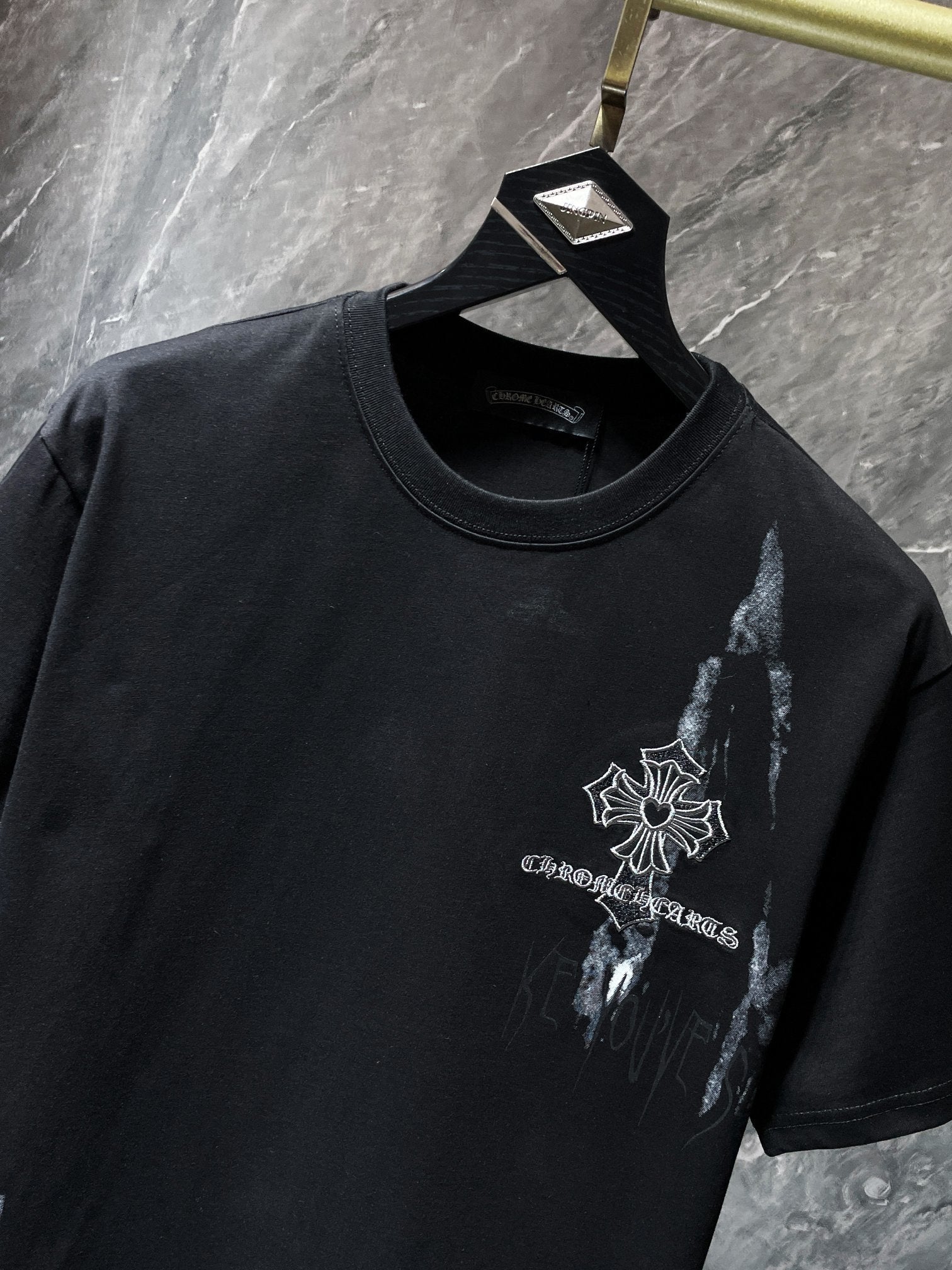 Chrome Hearts Classic Short-Sleeve Shirt