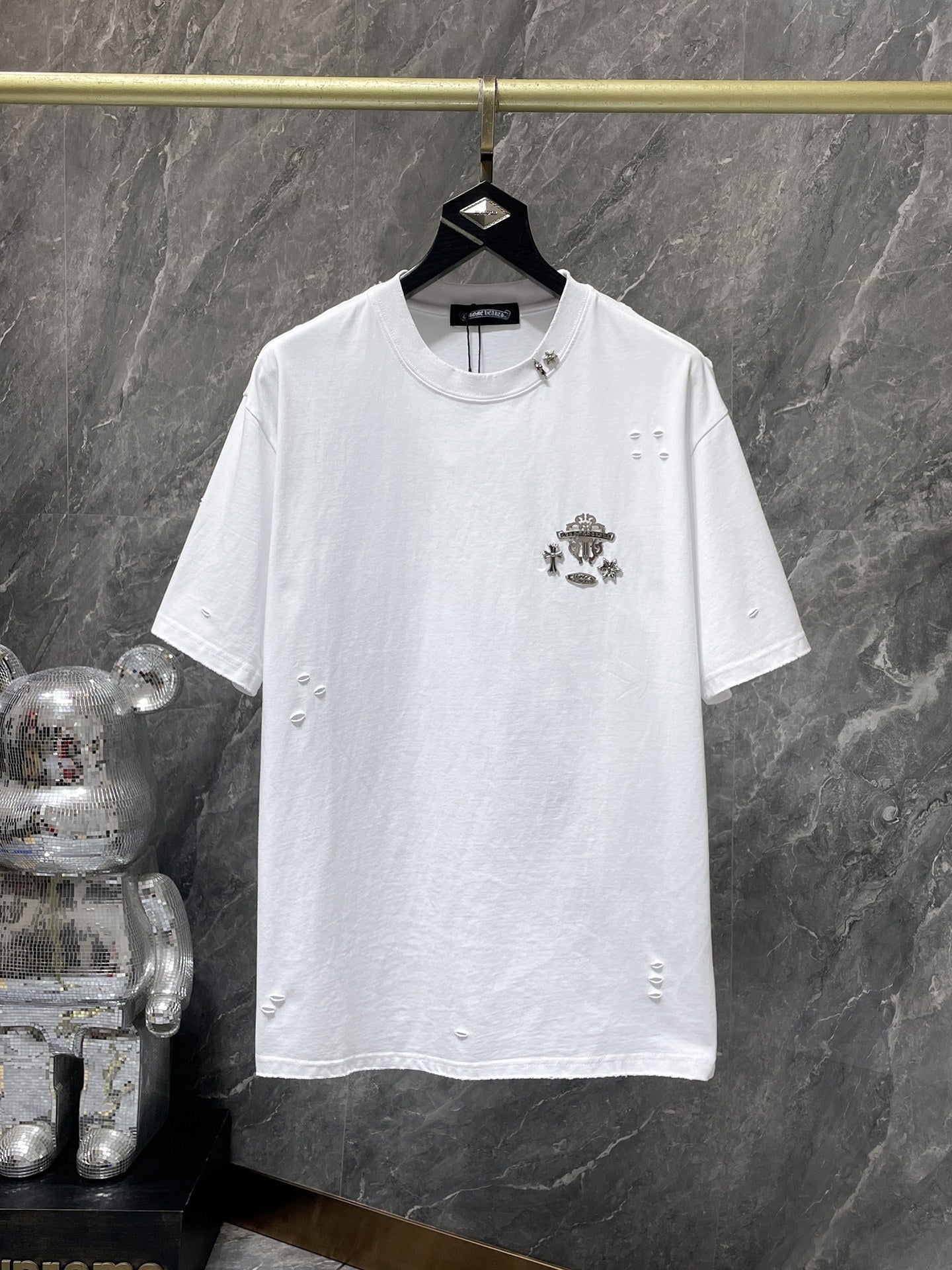 Chrome Hearts Classic Short-Sleeve Shirt