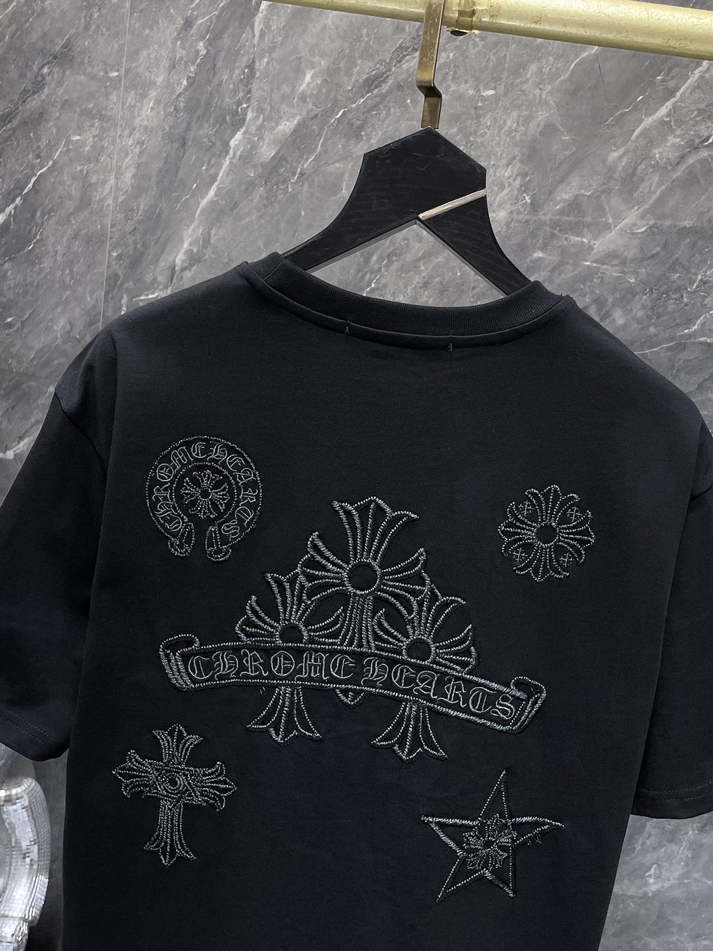 Chrome Hearts Classic Short-Sleeve Shirt