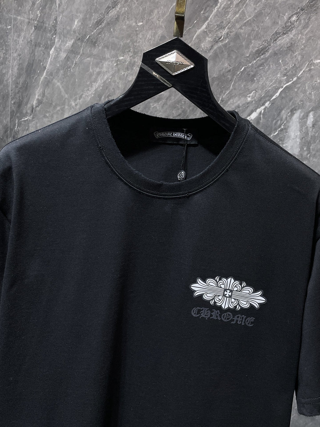 Chrome Hearts Classic Short-Sleeve Shirt