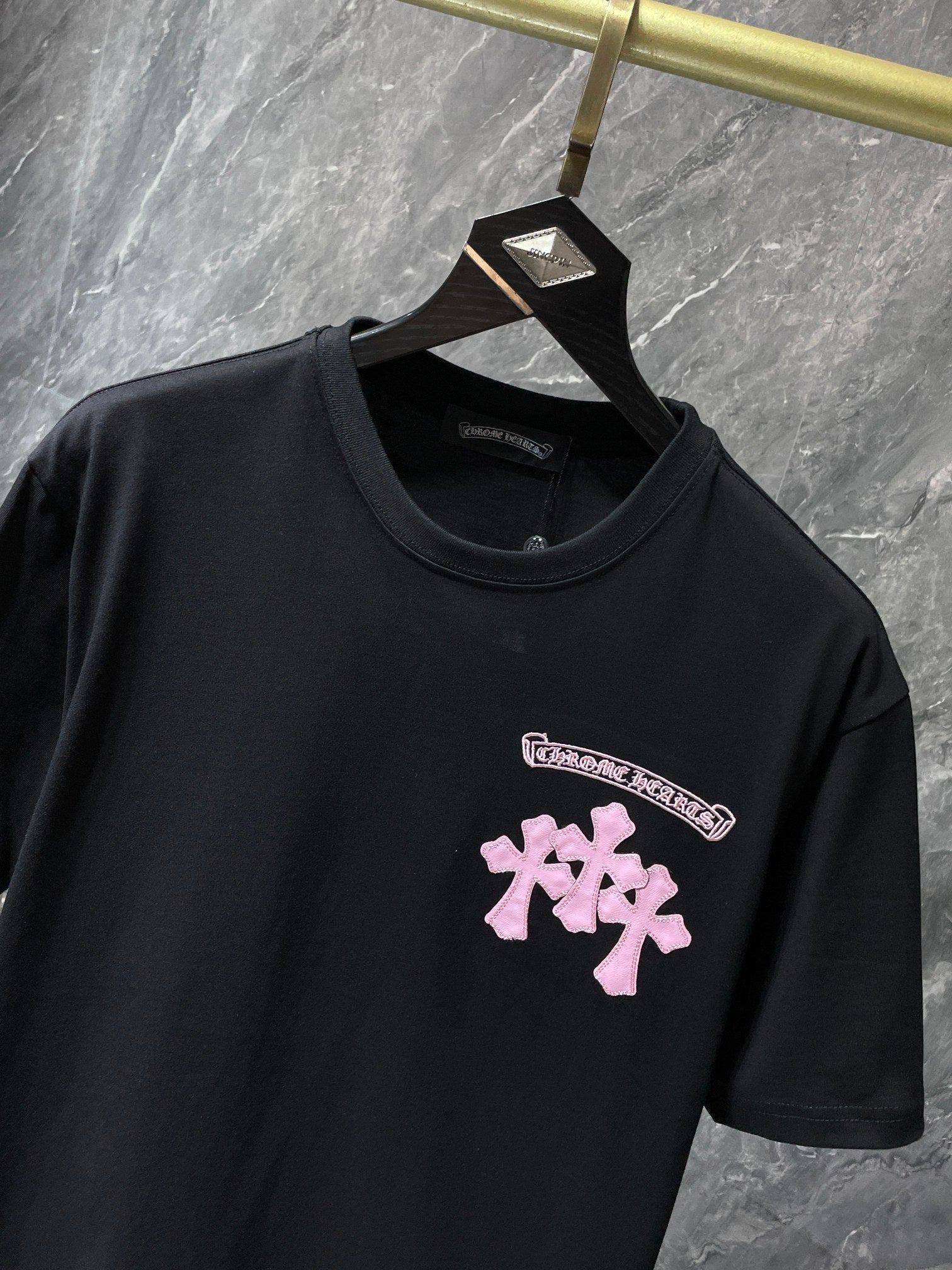 Chrome Hearts Classic Short-Sleeve Shirt