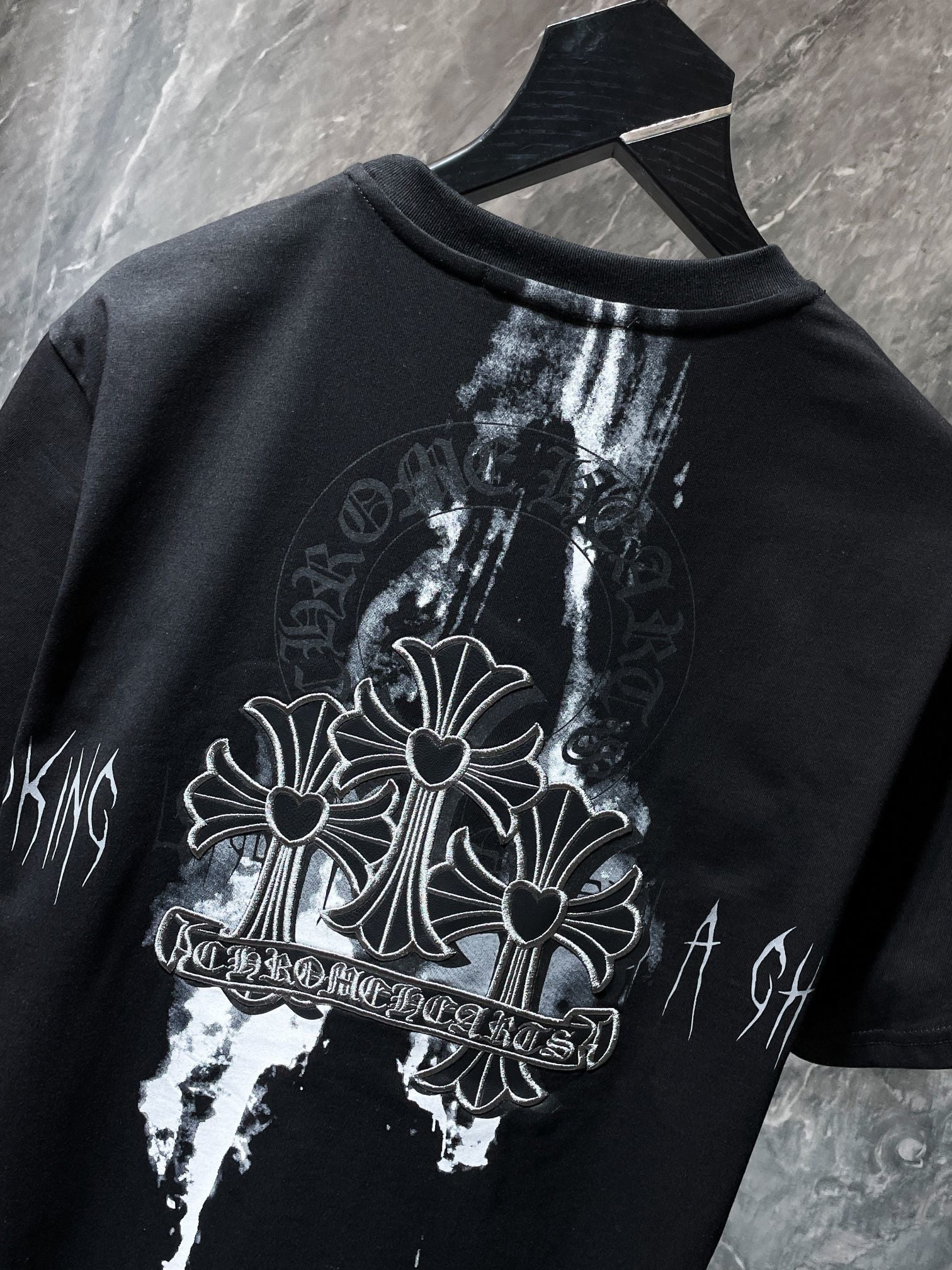 Chrome Hearts Classic Short-Sleeve Shirt