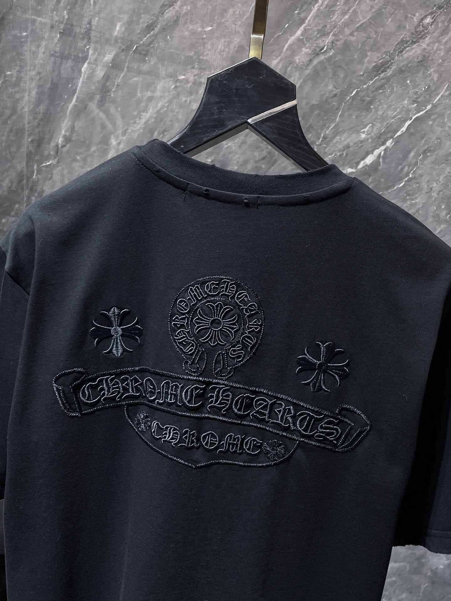 Chrome Hearts Classic Short-Sleeve Shirt