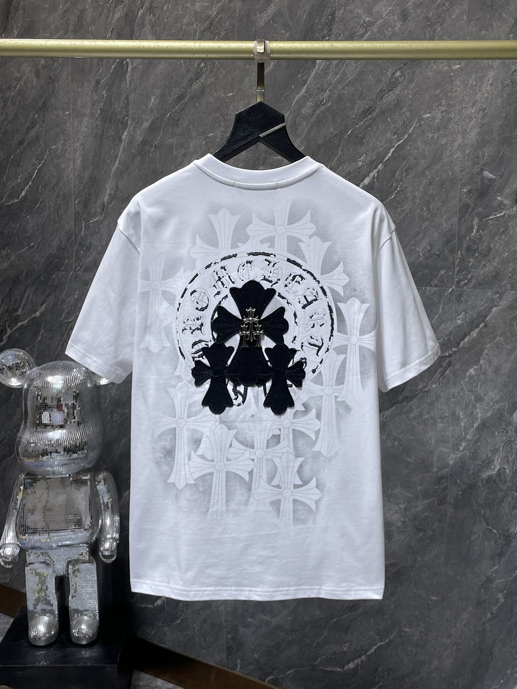 Chrome Hearts Classic Short-Sleeve Shirt